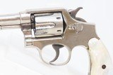 Smith & Wesson .38 MILITARY & POLICE Model of 1905 .38 SPECIAL Revolver C&R BEAUTIFUL NICKEL 4th Change Revolver w/ PEARL GRIP - 4 of 20