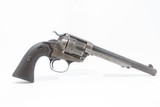 Scarce 1st Gen. LETTERED Antique COLT Bisley FRONTIER Six Shooter REVOLVERSAN FRANCISCO SHIPPED SAA in .44-40 WCF! - 18 of 21