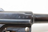 Pre-World War II German Mauser s/42 Code “1937” Date Luger P.08 Pistol C&RTHIRD REICH German 9mm Semi-Automatic Sidearm - 16 of 20