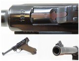 Pre-World War II German Mauser s/42 Code “1937” Date Luger P.08 Pistol C&RTHIRD REICH German 9mm Semi-Automatic Sidearm - 1 of 20