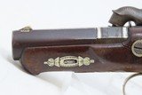 CLARK of MEMPHIS, TN Marked Antique HENRY DERINGER Percussion POCKET Pistol Philadelphia Deringer Retailed in Tennessee! - 17 of 17
