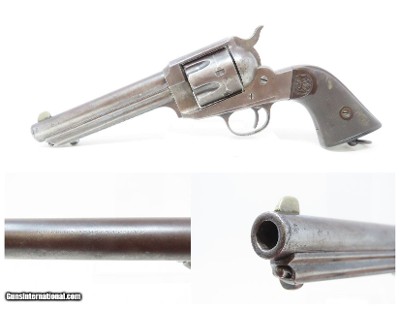RARE Antique REMINGTON Model 1890 .44-40 WCF Caliber Single Action REVOLVER Successor to the MODEL 1875 SINGLE ACTION ARMY