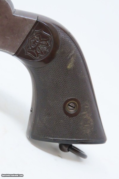 RARE Antique REMINGTON Model 1890 .44-40 WCF Caliber Single Action REVOLVER Successor to the MODEL 1875 SINGLE ACTION ARMY - Image 3 of 18