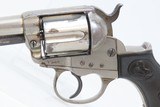 ETCHED Antique “SHERIFF’S MODEL” Style Colt Model 1877 “LIGHTNING” Revolver Iconic Double Action Colt Made in 1882 - 4 of 18