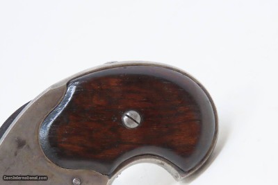 Scarce UNENGRAVED Antique REMINGTON-RIDER .32 Caliber XSRF MAGAZINE PistolCASEHARDENED/BLUE FINISH Rimfire Pocket Pistol - Image 3 of 17