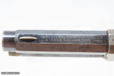Scarce UNENGRAVED Antique REMINGTON-RIDER .32 Caliber XSRF MAGAZINE PistolCASEHARDENED/BLUE FINISH Rimfire Pocket Pistol - Image 8 of 17