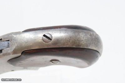 Scarce UNENGRAVED Antique REMINGTON-RIDER .32 Caliber XSRF MAGAZINE PistolCASEHARDENED/BLUE FINISH Rimfire Pocket Pistol - Image 6 of 17