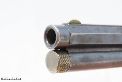 Scarce UNENGRAVED Antique REMINGTON-RIDER .32 Caliber XSRF MAGAZINE PistolCASEHARDENED/BLUE FINISH Rimfire Pocket Pistol - Image 10 of 17