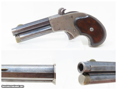 Scarce UNENGRAVED Antique REMINGTON-RIDER .32 Caliber XSRF MAGAZINE Pistol
CASEHARDENED/BLUE FINISH Rimfire Pocket Pistol