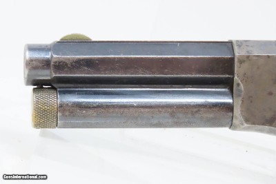 Scarce UNENGRAVED Antique REMINGTON-RIDER .32 Caliber XSRF MAGAZINE PistolCASEHARDENED/BLUE FINISH Rimfire Pocket Pistol - Image 5 of 17