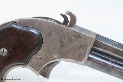 Scarce UNENGRAVED Antique REMINGTON-RIDER .32 Caliber XSRF MAGAZINE PistolCASEHARDENED/BLUE FINISH Rimfire Pocket Pistol - Image 16 of 17