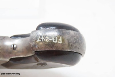 Scarce UNENGRAVED Antique REMINGTON-RIDER .32 Caliber XSRF MAGAZINE PistolCASEHARDENED/BLUE FINISH Rimfire Pocket Pistol - Image 11 of 17