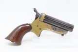 CIVIL WAR Era/WILD WEST Antique C. SHARPS .22 Cal. Rimfire PEPPERBOX Pistol WILD WEST/RIVERBOAT Pocket Revolver - 14 of 18