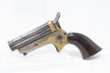 CIVIL WAR Era/WILD WEST Antique C. SHARPS .22 Cal. Rimfire PEPPERBOX Pistol WILD WEST/RIVERBOAT Pocket Revolver - 2 of 18