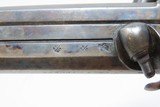 ENGRAVED Antique CHARLES OSBORNE Superposed .38 Caliber PERCUSSION Pistol LONDON Double SWIVEL BARREL Pocket Pistol - 14 of 19
