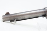 First Generation COLT “Bisley” SINGLE ACTION ARMY .38 Cal. WCF C&R Revolver SAA in .38-40 WCF Manufactured in 1910 - 5 of 19