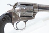 First Generation COLT “Bisley” SINGLE ACTION ARMY .38 Cal. WCF C&R Revolver SAA in .38-40 WCF Manufactured in 1910 - 18 of 19