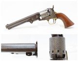 CIVIL WAR Era MANHATTAN FIRE ARMS CO. Series II Percussion “NAVY” Revolver
5-Shot Revolver with Multi-Panel CYLINDER SCENE - 1 of 19