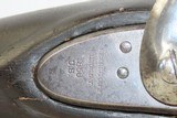 Antique US REMINGTON/FRANKFORD Arsenal MAYNARD M1816/1856 MUSKET Conversion Civil War Tape Primer Update to Flintlock Musket - 7 of 19