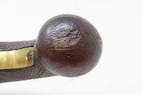 Early 1700s W. BRAZIER Marked Antique .46 Caliber FLINTLOCK Pocket Pistol
18th Century Cannon Barrel SELF DEFENSE Pistol - 9 of 15
