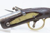 Early 1700s W. BRAZIER Marked Antique .46 Caliber FLINTLOCK Pocket Pistol
18th Century Cannon Barrel SELF DEFENSE Pistol - 14 of 15