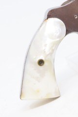 c1914 COLT Double Action POLICE POSITIVE .32 Cal. SELF DEFENSE Revolver C&R Very Attractive in Nickel & Mother-of-Pearl! - 16 of 18