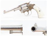 c1914 COLT Double Action POLICE POSITIVE .32 Cal. SELF DEFENSE Revolver C&R Very Attractive in Nickel & Mother-of-Pearl! - 1 of 18