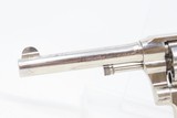 c1914 COLT Double Action POLICE POSITIVE .32 Cal. SELF DEFENSE Revolver C&R Very Attractive in Nickel & Mother-of-Pearl! - 5 of 18