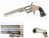 Antique MERWIN & BRAY Front Loading PLANT MFG. Spur Trigger “ARMY” Revolver “Cup Primed” CIVIL WAR ERA Revolver - 1 of 19