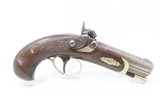 c1850s Antique HENRY DERINGER .44 CALIBER Percussion Pistol ENGRAVED PhilaHenry Deringer of Philadelphia, PA Famous Pocket Pistol - 2 of 18