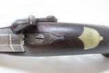 c1850s Antique HENRY DERINGER .44 CALIBER Percussion Pistol ENGRAVED PhilaHenry Deringer of Philadelphia, PA Famous Pocket Pistol - 9 of 18