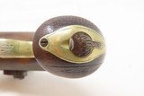 c1850s Antique HENRY DERINGER .44 CALIBER Percussion Pistol ENGRAVED PhilaHenry Deringer of Philadelphia, PA Famous Pocket Pistol - 12 of 18