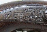 c1850s Antique HENRY DERINGER .44 CALIBER Percussion Pistol ENGRAVED PhilaHenry Deringer of Philadelphia, PA Famous Pocket Pistol - 6 of 18