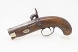 MEMPHIS TENESSEE Antique DERINGER Percussion POCKET Pistol Sold by FH CLARK Southern, Antebellum Sidearm! - 14 of 17
