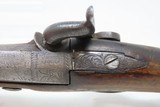 MEMPHIS TENESSEE Antique DERINGER Percussion POCKET Pistol Sold by FH CLARK Southern, Antebellum Sidearm! - 9 of 17