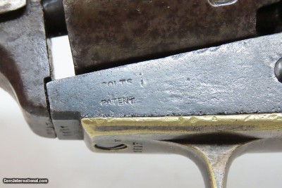 Antique COLT Model 1848 BABY DRAGOON .31 Caliber Percussion POCKET Revolver COLT’S FIRST Pocket Sized Revolver - Image 6 of 17