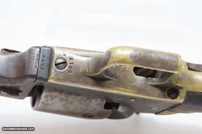 Antique COLT Model 1848 BABY DRAGOON .31 Caliber Percussion POCKET Revolver COLT’S FIRST Pocket Sized Revolver - Image 12 of 17