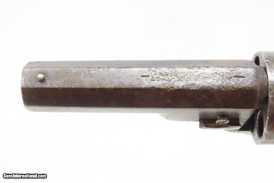 Antique COLT Model 1848 BABY DRAGOON .31 Caliber Percussion POCKET Revolver COLT’S FIRST Pocket Sized Revolver - Image 9 of 17