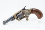 EARLY Antique COLT NEW LINE .22 Caliber Rimfire Spur Trigger POCKET Revolver With THREE DIGIT Serial Number - 2 of 16