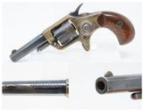 EARLY Antique COLT NEW LINE .22 Caliber Rimfire Spur Trigger POCKET Revolver With THREE DIGIT Serial Number - 1 of 16