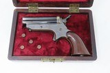 CASED CIVIL WAR Era Antique C. SHARPS Model 1 .22 Cal. RF PEPPERBOX PistolWILD WEST/RIVERBOAT Pocket Revolver - 3 of 22