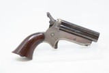 CASED CIVIL WAR Era Antique C. SHARPS Model 1 .22 Cal. RF PEPPERBOX Pistol
WILD WEST/RIVERBOAT Pocket Revolver - 19 of 22