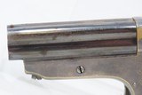 CASED CIVIL WAR Era Antique C. SHARPS Model 1 .22 Cal. RF PEPPERBOX Pistol
WILD WEST/RIVERBOAT Pocket Revolver - 8 of 22