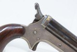 CASED CIVIL WAR Era Antique C. SHARPS Model 1 .22 Cal. RF PEPPERBOX Pistol
WILD WEST/RIVERBOAT Pocket Revolver - 21 of 22