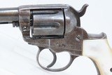 1887 Antique COLT Model 1877 “LIGHTNING” .38 Caliber Double Action Revolver Double Action .38 Long Colt with PEARL GRIP - 4 of 17