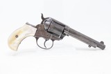 1887 Antique COLT Model 1877 “LIGHTNING” .38 Caliber Double Action Revolver Double Action .38 Long Colt with PEARL GRIP - 14 of 17