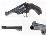 Antique SMITH & WESSON 3rd Model .38 S&W Safety Hammerless “LEMON SQUEEZER” 5-Shot Smith & Wesson Top Break SELF DEFENSE Revolver - 1 of 18