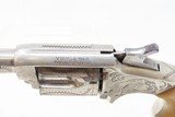 Engraved HARRINGTON & RICHARDSON Antique “VICTOR No. 2” .32 Cal RF Revolver WILD WEST Spur Trigger SUICIDE SPECIAL Hideout Revolver - 8 of 17