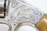 Engraved HARRINGTON & RICHARDSON Antique “VICTOR No. 2” .32 Cal RF Revolver WILD WEST Spur Trigger SUICIDE SPECIAL Hideout Revolver - 6 of 17