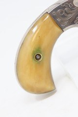 Engraved HARRINGTON & RICHARDSON Antique “VICTOR No. 2” .32 Cal RF Revolver WILD WEST Spur Trigger SUICIDE SPECIAL Hideout Revolver - 15 of 17